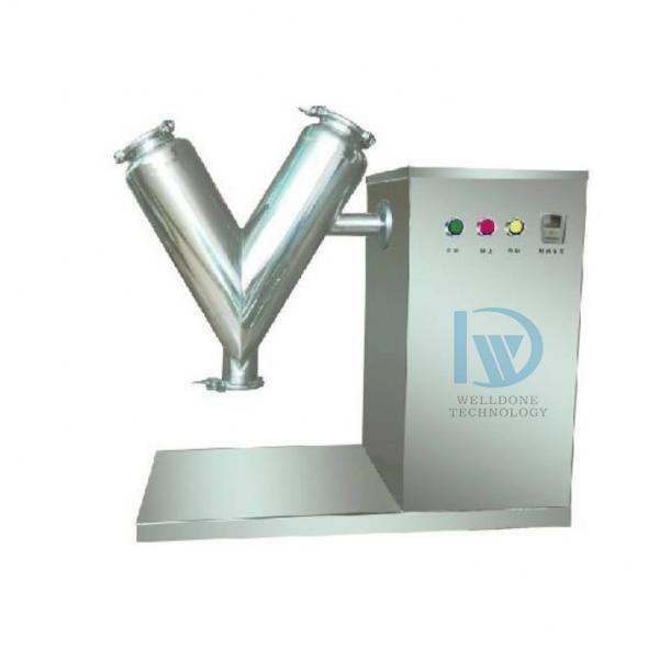 Quality High Speed V Type Powder Mixer Machine For Chemical Industry for sale