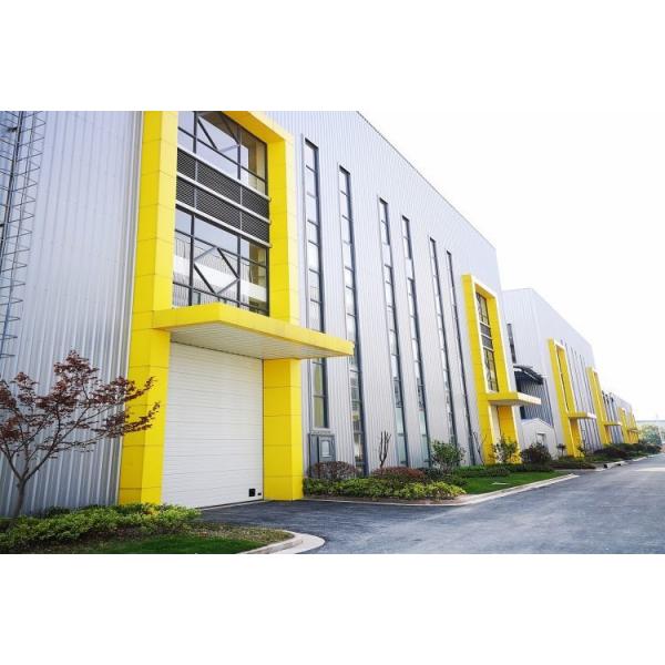 Quality Standard PVC Exterior Industrial Sectional Doors With Single Phrase , Vertical for sale