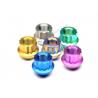 China Conical Seat Titanium Wheel Lug Nuts GR5 HEX19 60 Degree M12 X 1.25 Wheel Nuts factory