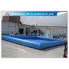 China Summer Party Inflatable Family Swimming Pool , Large Portable Swimming Pool For Rent factory