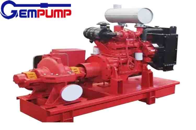 China COS250-600 1450rpm Horizontal Split Case Fire Pump 4000GPM 80-128m factory
