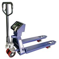 China Transpallet Pallet Truck Weighing Scale Automated Pallet Jack With Printer factory