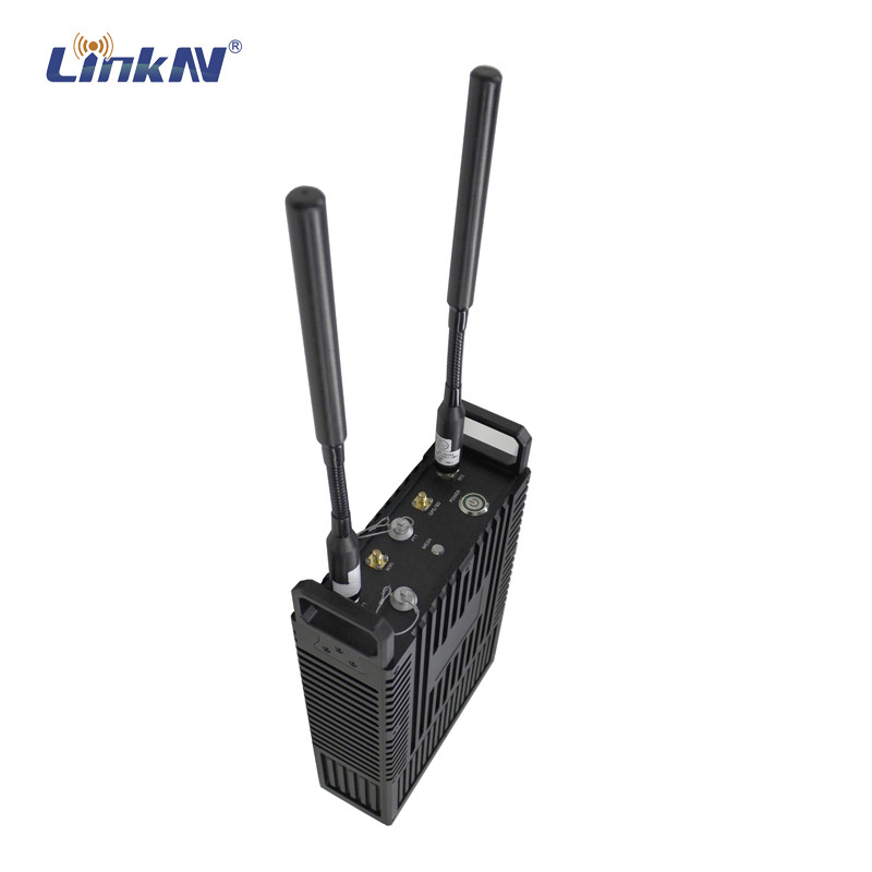China Military Police Manpck IP MESH Radio Base Station Multi-hop High Data Rate Dual Antennas MIMO 10W High Power AES IP66 factory