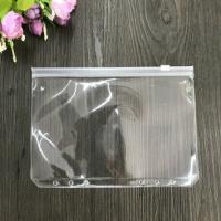 China Custom Printed Pvc zipper Bags 25cm 30cm Small Recyclable Plastic Clear factory