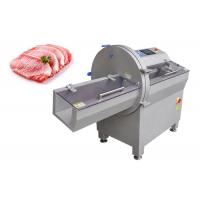 China Halal Frozen Boneless Buffalo Meat Slicing Machine 210PCS/Min Capacity factory