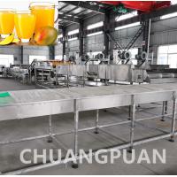 China Stainless Steel Mango Juice Production Line 20 - 150KW For High Performance Output factory