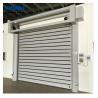 China Exterior Automatic Shutter Wind Resistant High Speed Door 8m Aluminum Alloy 35m/s factory