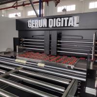 Quality 1.5m/S Single Pass Digital Printing Corrugated Carton Inkjet Eco Friendly for sale