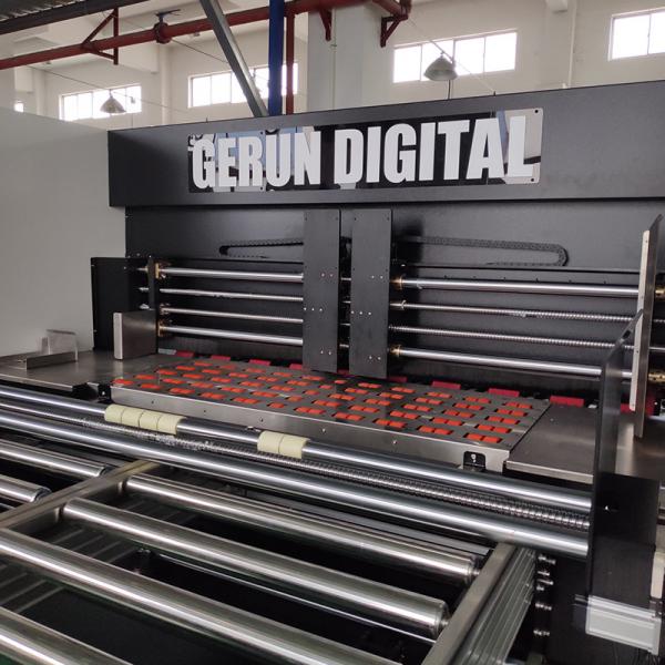 Quality Inline Corrugated Digital Printing Machine Box Making System Single Pass for sale