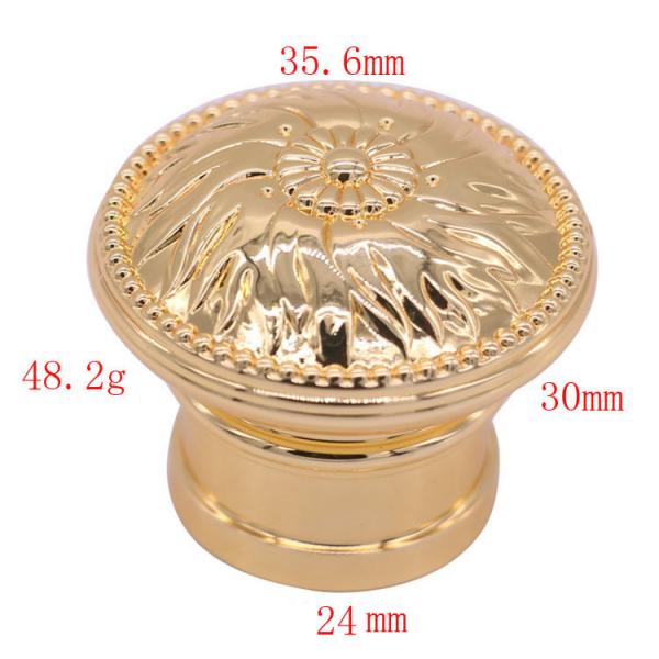 Quality Gold Mold Ring Perfume Bottle Cap Magnetic Perfume Cap / Buckles Metal for sale