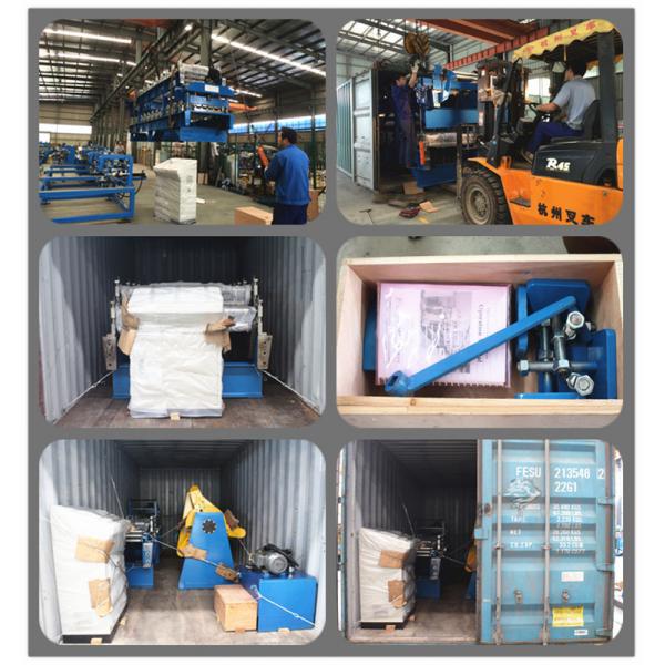 Quality Steel Downspout Roll Forming Machine 330 Mm Feeding Width 70 Mm Shaft Diameter for sale