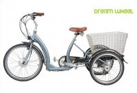 China 20km/H 35km Pedal Assist Adult Tricycle 36V 350W Motor factory