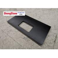 China High Temperature Resistant Black Epoxy Resin Worktop Laboratory Island Bench With Sink factory