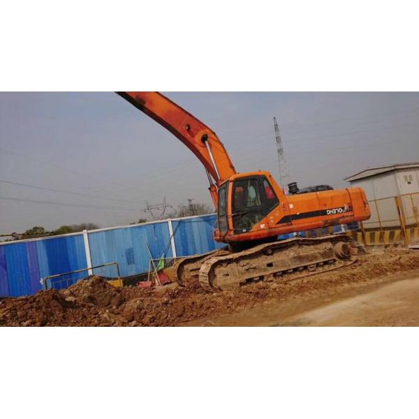 Quality Dawoo Used 21 Meters Long Boom Excavator Doosan DH300 Excavator 1.1m3 Bucket for sale