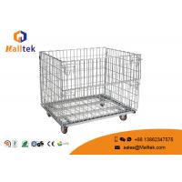 Quality Heat Resistant Wire Mesh Storage Cages Wire Mesh Security Cage With Wheels for sale