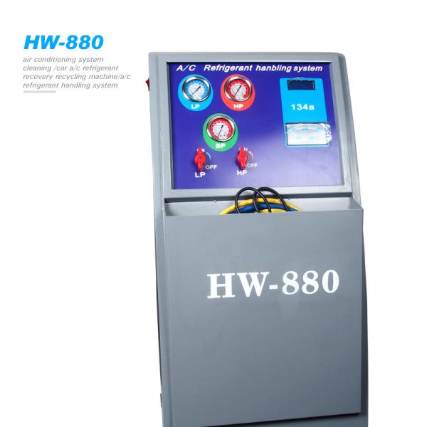 Quality Automatic R134a Refrigerant HW 880 60HZ Car AC Service Station for sale