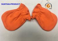 China Customized Newborn Baby Scratch Mittens , 100% Cotton Interlock Infant Winter Gloves factory
