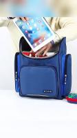 China School 600D Polyester Nylon Pu Leather Waterproof Backpack Bag Shockproof factory