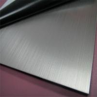 China 201 304 hairline stainless steel sheet 1500*3000mm for sheet metal fabrication factory