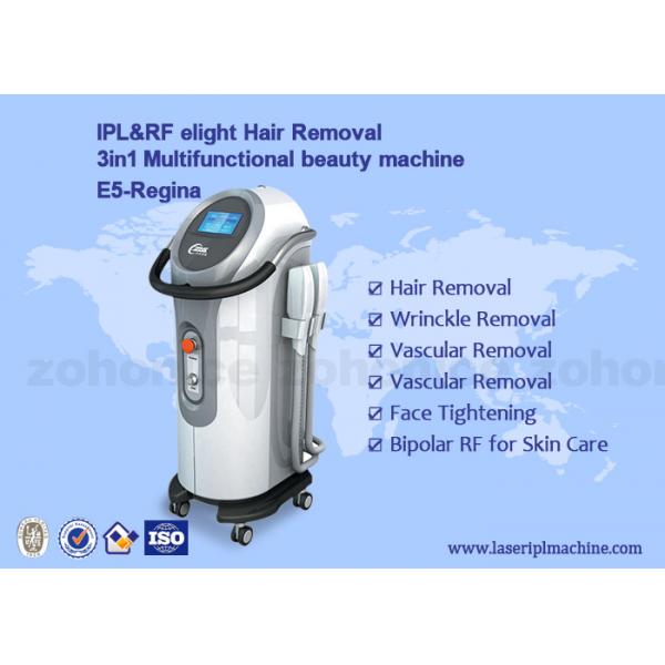 Quality IPL+ RF elight hair removal and skin rejuvenation beauty machine With Two for sale