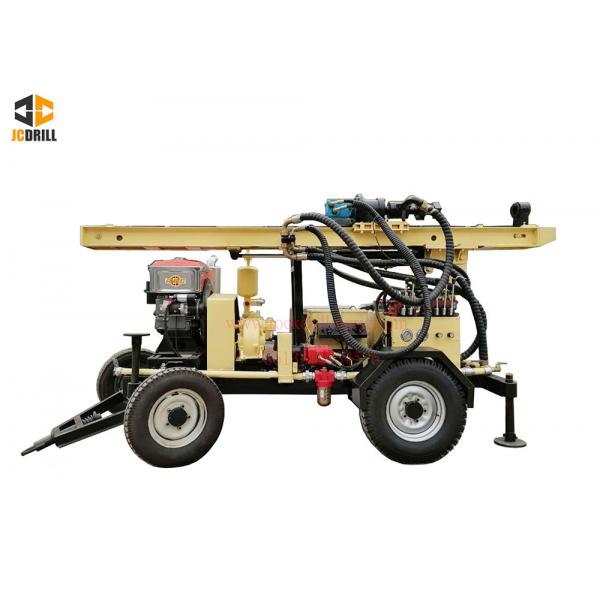 Quality 24kw Engine Power Dth Drilling Rig 2m Drill Pipe Water Well Drilling Rig for sale