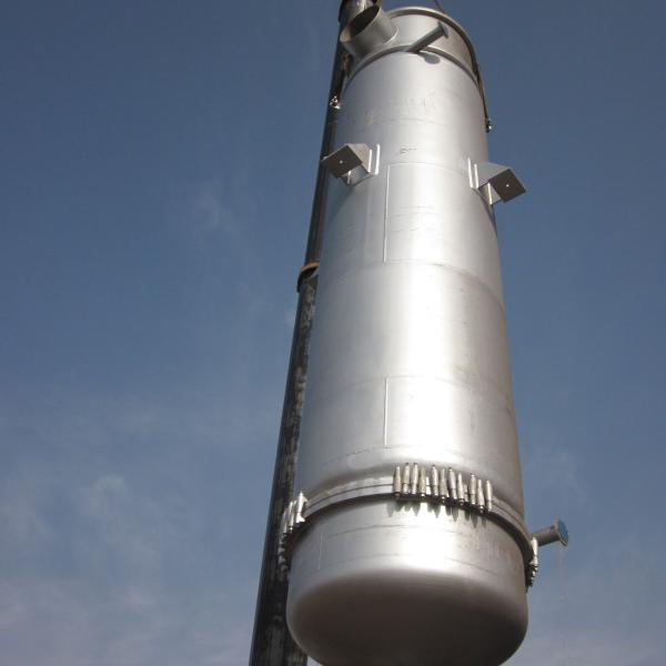 Quality Steam Hot Oil Vacuum Thin Film Evaporator Distillation Equipment for sale