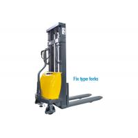 China Lifting Height 2500mm Electric Pallet Stacker With Fix Type Forks Easy Operating factory