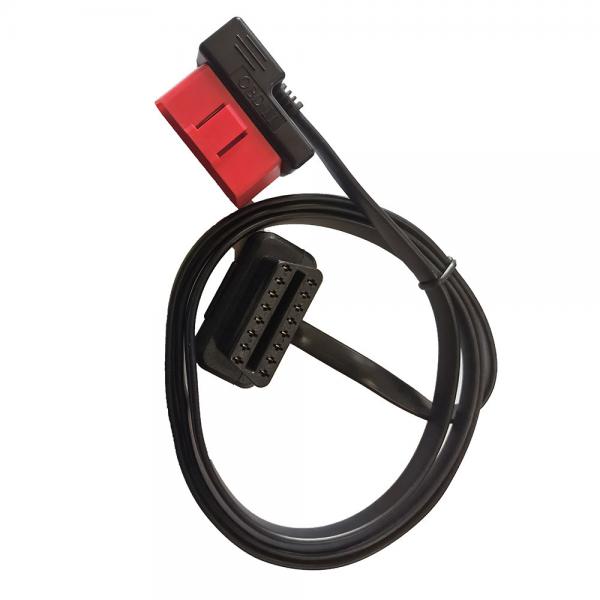 Quality Flat Ribbon OBD GPS Cable 8 Cores Male To Female 16 Pin For Cars Diagnostic for sale