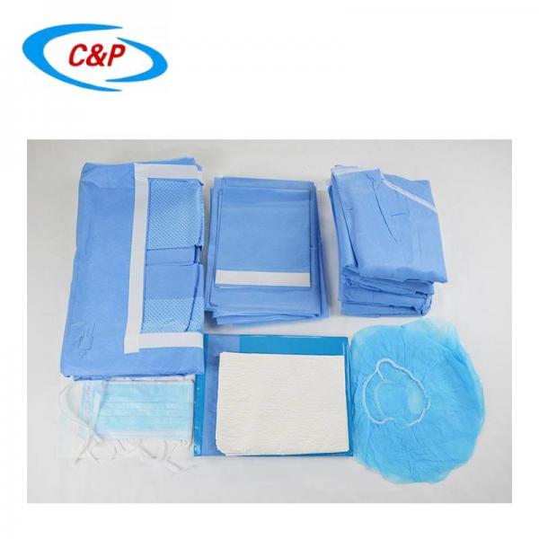 Quality Sterile Gyn Laparoscopy Pelviscopy Pack Kit Blue OEM for sale