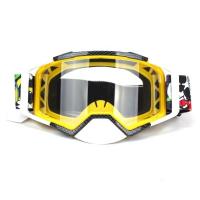 China Anti UV Custom Motocross Goggles , Off Road Goggles For Driving / Skiing factory