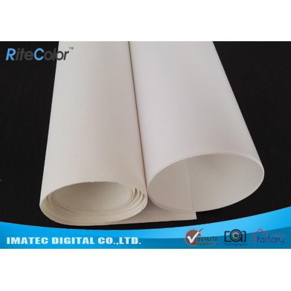 Quality 360gsm Eco Solvent Matte Printable Cotton Inkjet Printing Plotter Photo Canvas for sale