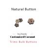 China Fancy 2 Hole Natural Coconut Buttons Size For Sweaters & Casual Shirts factory