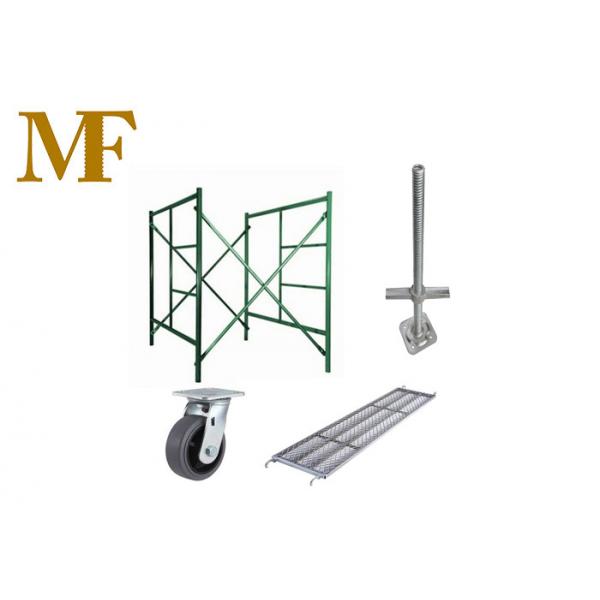Quality Q235 Scaffold Frame System Accessories Jack Base Walkthough Scaffold Ladder Clamp for sale