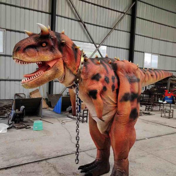 Quality Carnotaurus Realistic Dinosaur Costume Adult Age Manual Control For Performance for sale