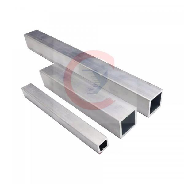 Quality 6A02 Aluminum Square Tube Section 0.5mm Wall Thickness Mill Finished for sale