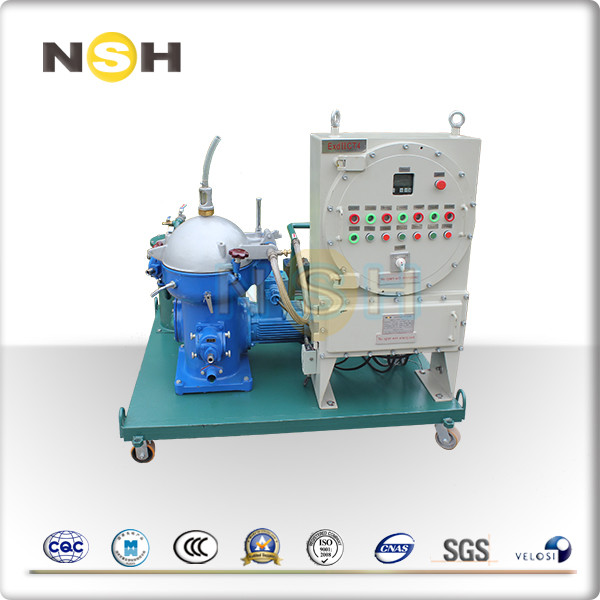 Quality Solids Centrifugal Oil Filter Machine 380V/3P/50Hz With PLC Automatic Control for sale