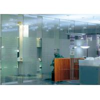 China Tempered Glass Partition Wall For Office Room Convenient Operability for sale