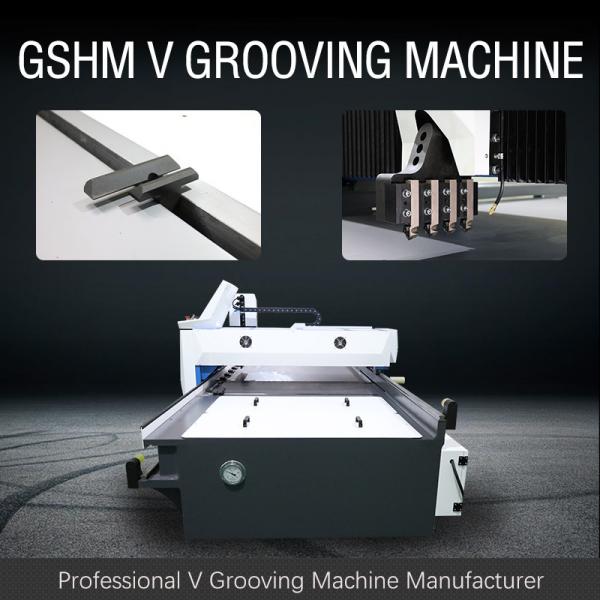 Quality 1532 Hydraulic V Grooving Machine For Metal Stainless Steel Process for sale