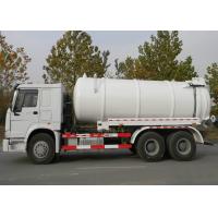 China 6X4 Euro2 290HPRoad Vacuum Tanker Truck / Sewage Pump Tanker / Sewage Suction Tanker Truck for sale