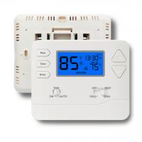 China 24 Volt Heating / Cooling Digital Room Thermostat Battery Operated For Heat Pump factory