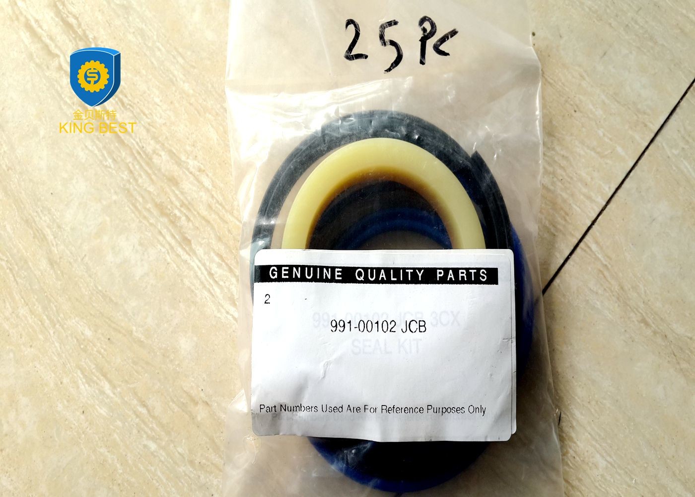 China JCB 3CX Cylinder Excavator Seal Kits 50*80mm Part No. 991 / 00102 99100102 factory