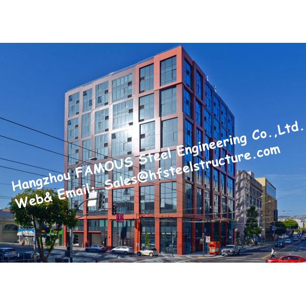 Quality EPC General Hotel Construction in Steel Structure and Prefabricated Buildings for Steel Structure Offices for sale