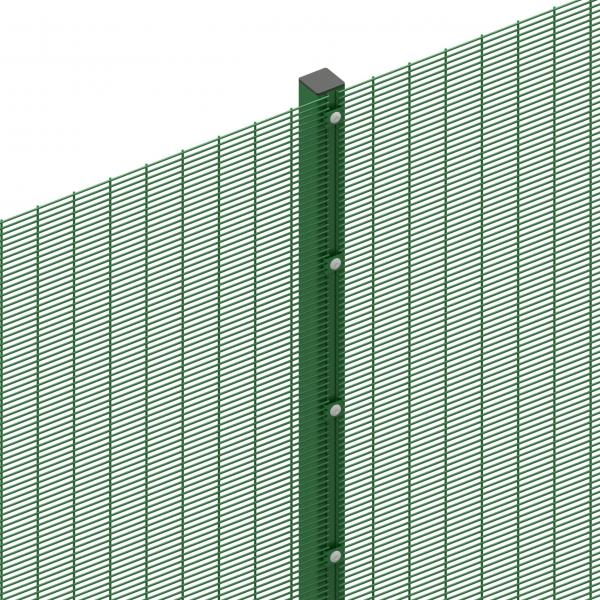 Quality Green Clearvu Anti Climb Mesh Panels High Security Galvanized 358 Iron Garden for sale