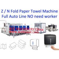 China Full Automatic Paper Hand Towel Production Line With Auto Transfer To Packing factory