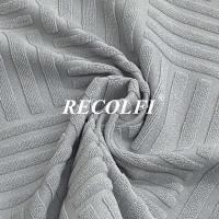 China Eco Friendly Activewear Knit Fabric Leopard Printing Sport Bra Leggings 135CM Width factory