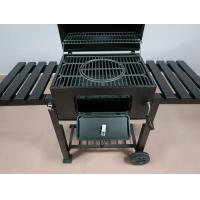 Quality Outdoor 24Inch Movable Foldable Charcoal Barbecue Grill With Motor for sale