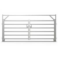 Quality Attractive Cattle Panel Gate , Low Carbon Steel Portable Cattle Panels for sale