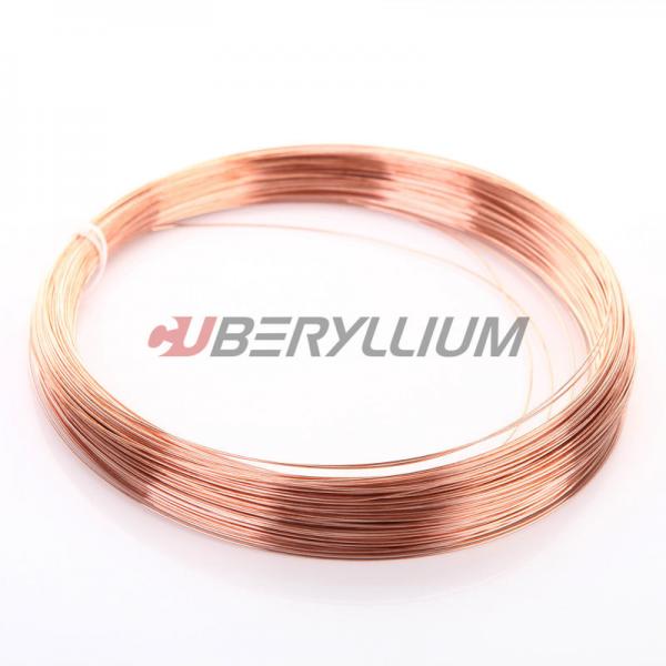 Quality Alloy M25-H Beryllium Copper UNS C17300 C17200 Wires 0.6x1000mm Free Cutting for sale