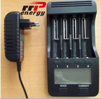 China Fast Charger LCD Battery Charger Lithium Ion NIMH NICAD AA AAA 5V 1A USB Port factory