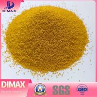 China Calcined Quartz Colored Silica Sand Yellow Colorful Refletive Insulated factory
